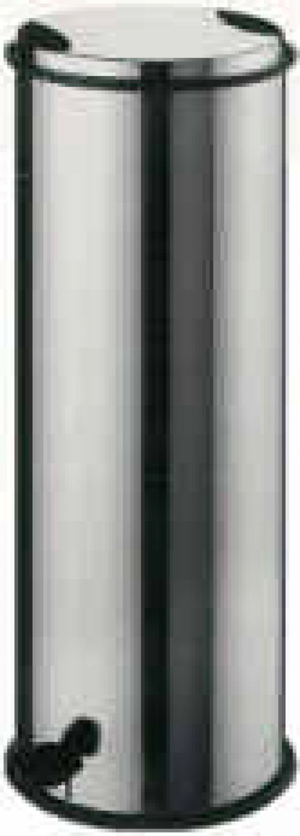Edelstahtreteimer mit herausnehmbarem Eimer lackiert, D=26cm H=74cm Inhalt 25 ltr.Edelstahl poliert datei Edelstahtreteimer mit herausnehmbarem Eimer lackiert, D=26cm H=74cm Inhalt 25 ltr.Edelstahl poliert datei