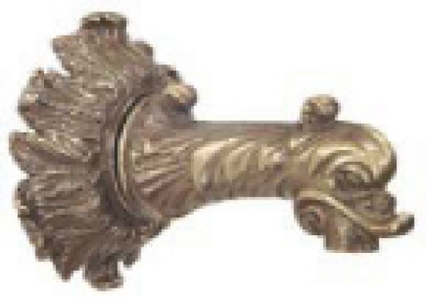 0400031 – Antik Wandauslauf 1 zoll x 3_4 zoll A=280mm,Rosette D=120mm Messing Antik 0400031 – Antik Wandauslauf 1 zoll x 3_4 zoll A=280mm,Rosette D=120mm Messing Antik